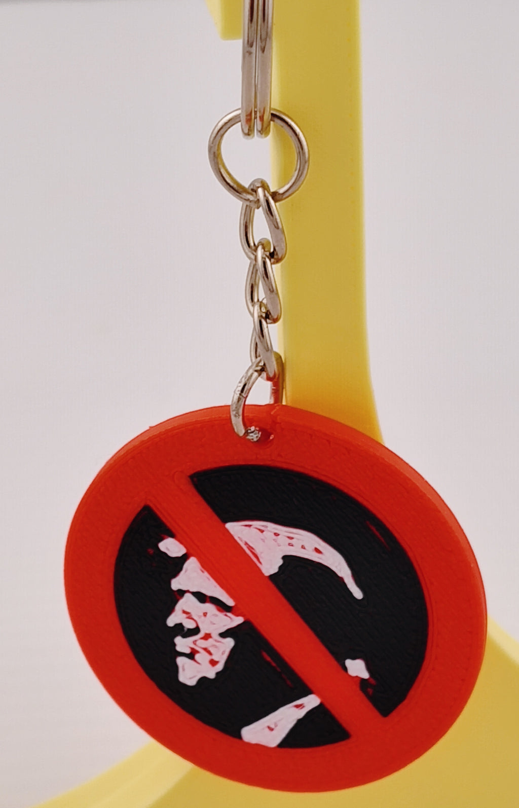 🚫🧡 “Make America Laugh Again” Keychain