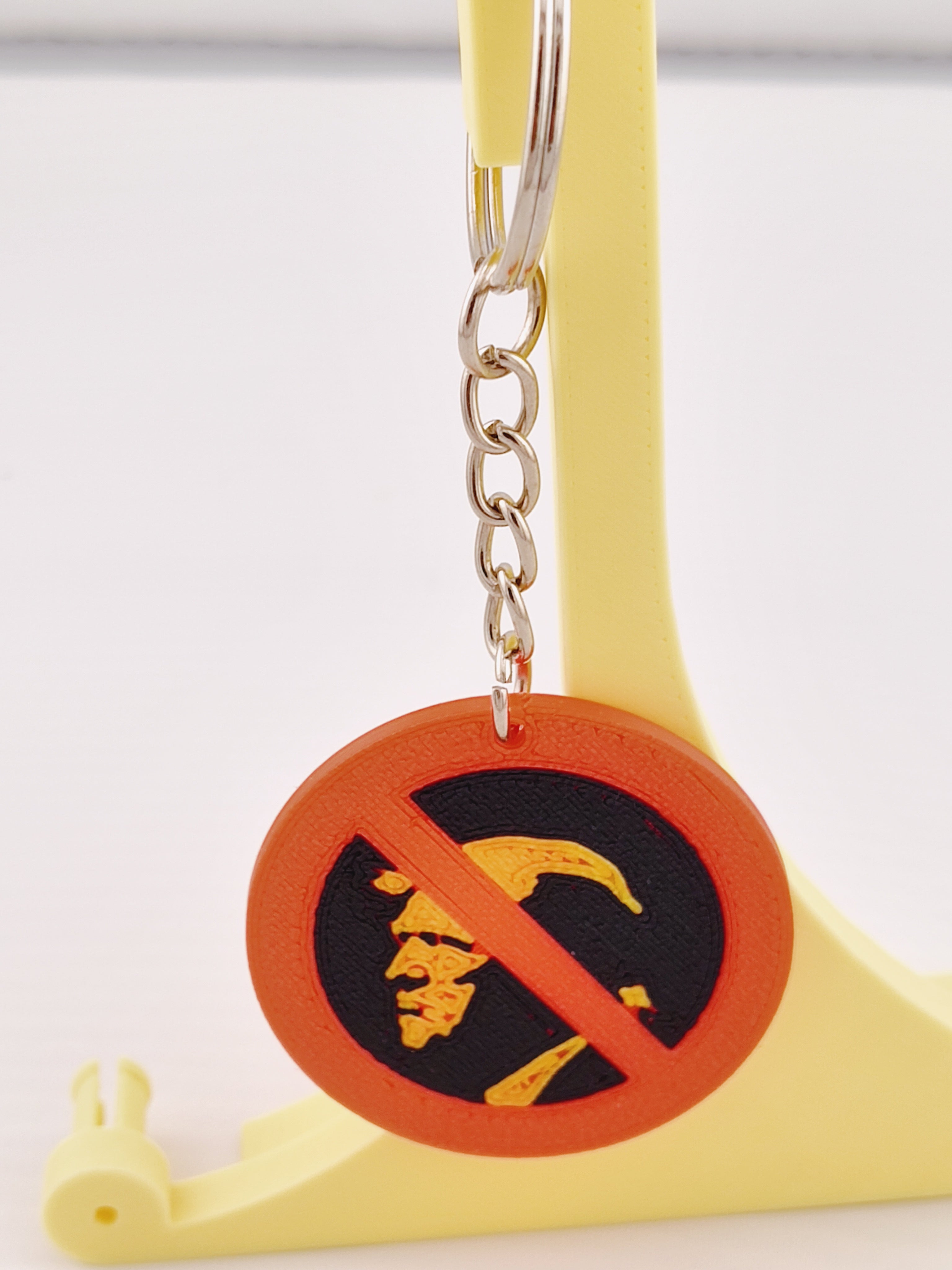 🚫🧡 “Make America Laugh Again” Keychain
