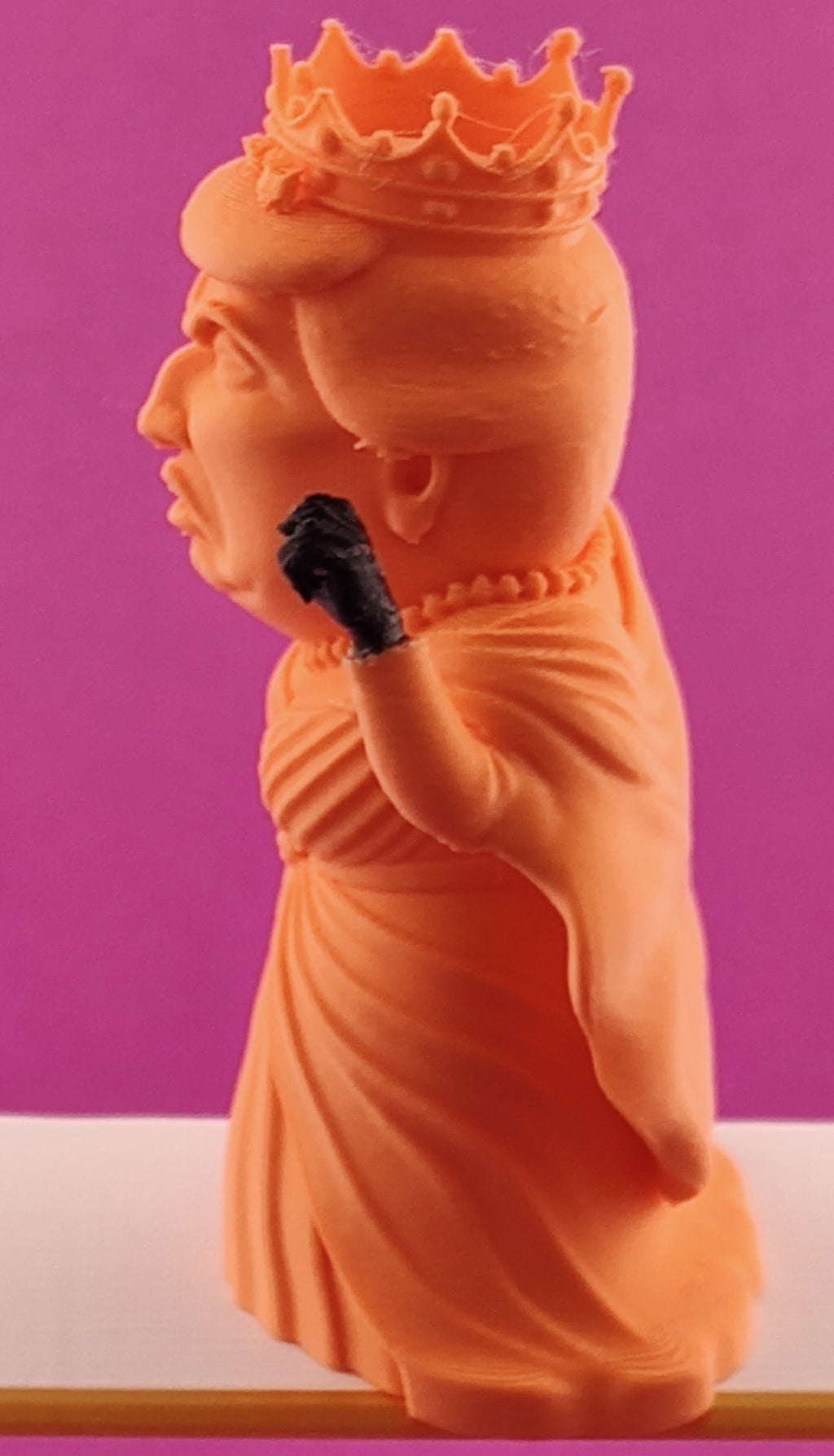 👑 “Her Majesty of Tantrums” Mini Donald Trump Figurine