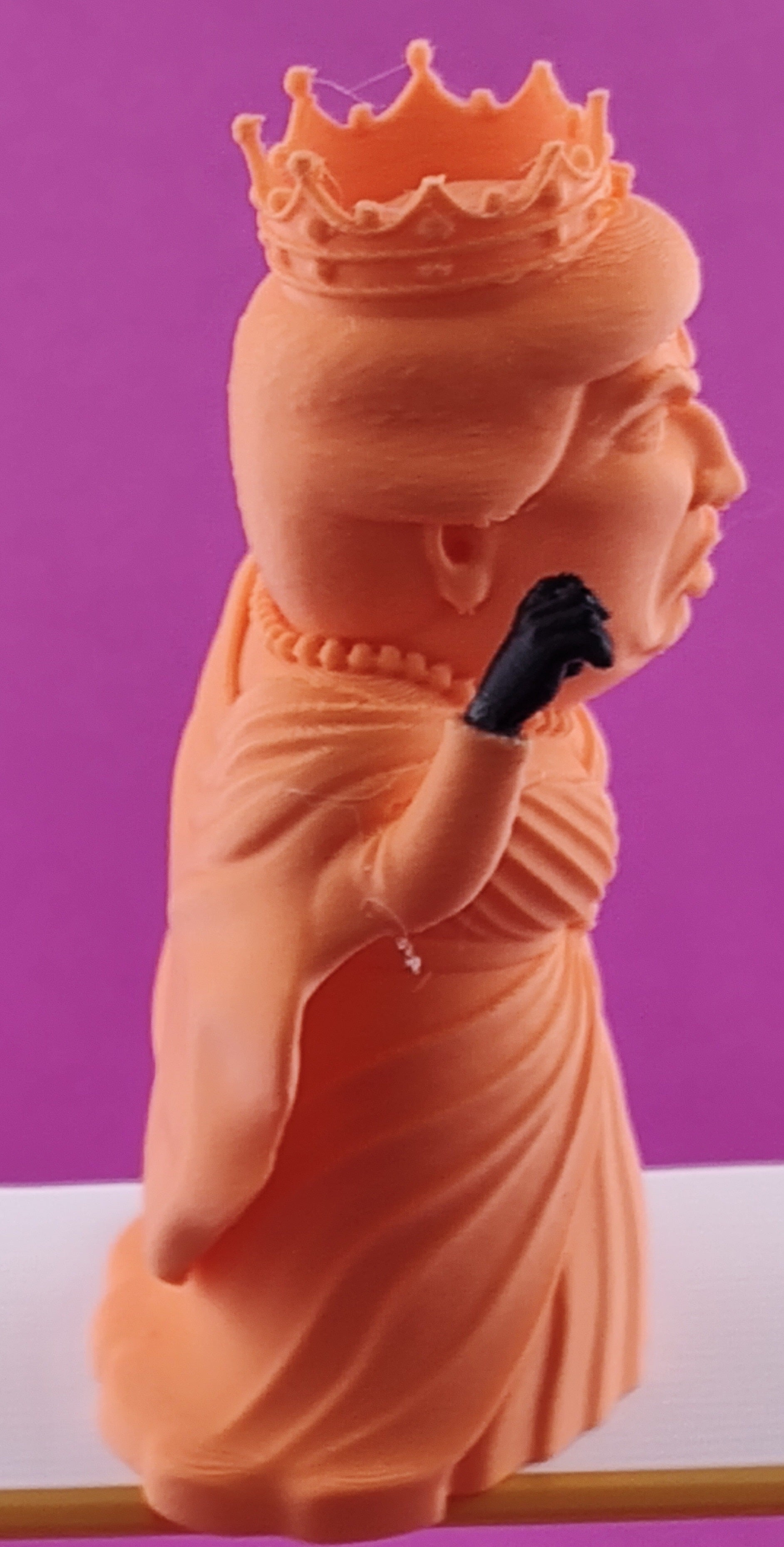 👑 “Her Majesty of Tantrums” Mini Donald Trump Figurine