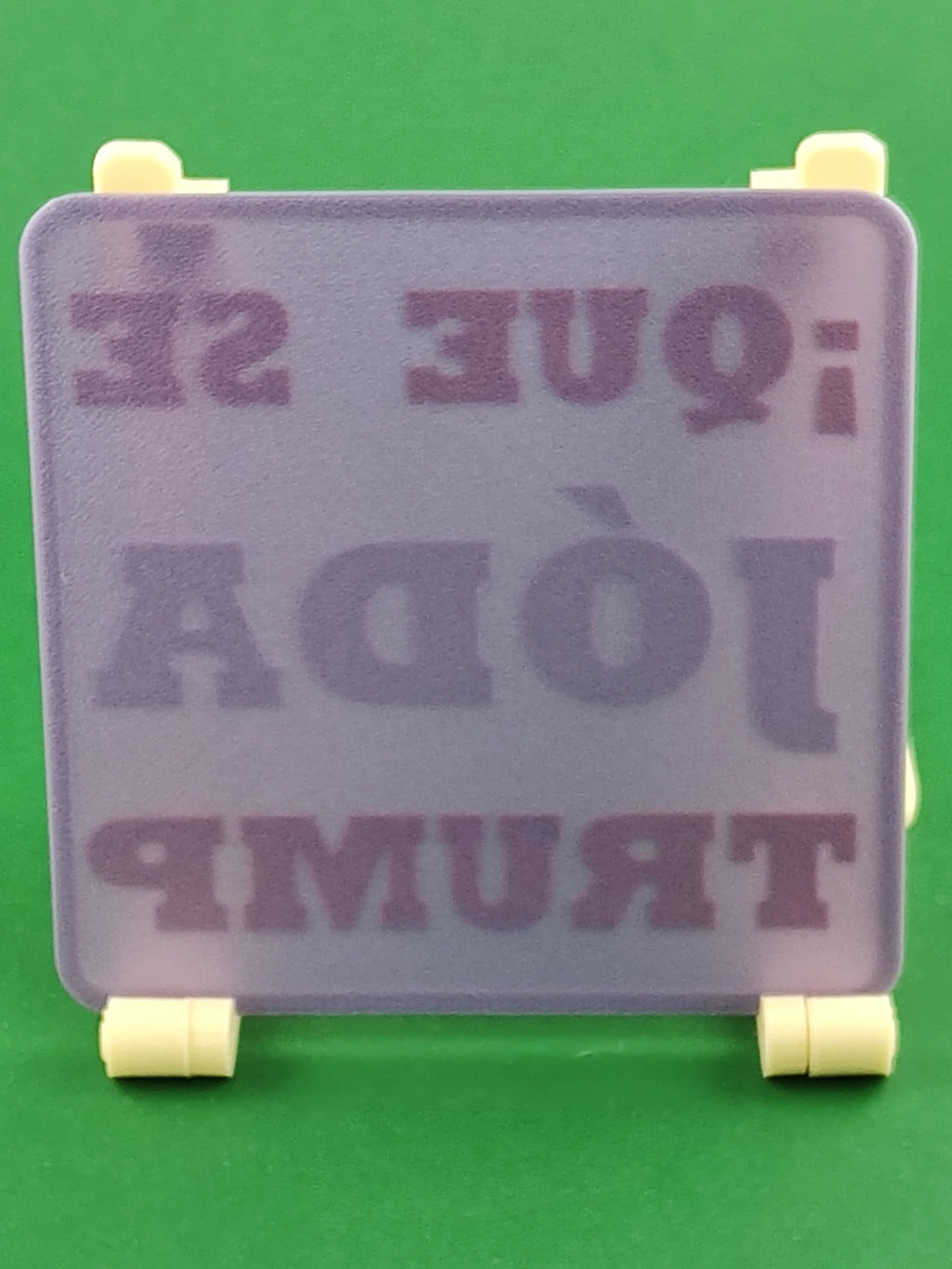 🇪🇸 🔥 “QUE SE JÓDA TRUMP” Letrero & Posavasos – Edición Sarcástica 🔥