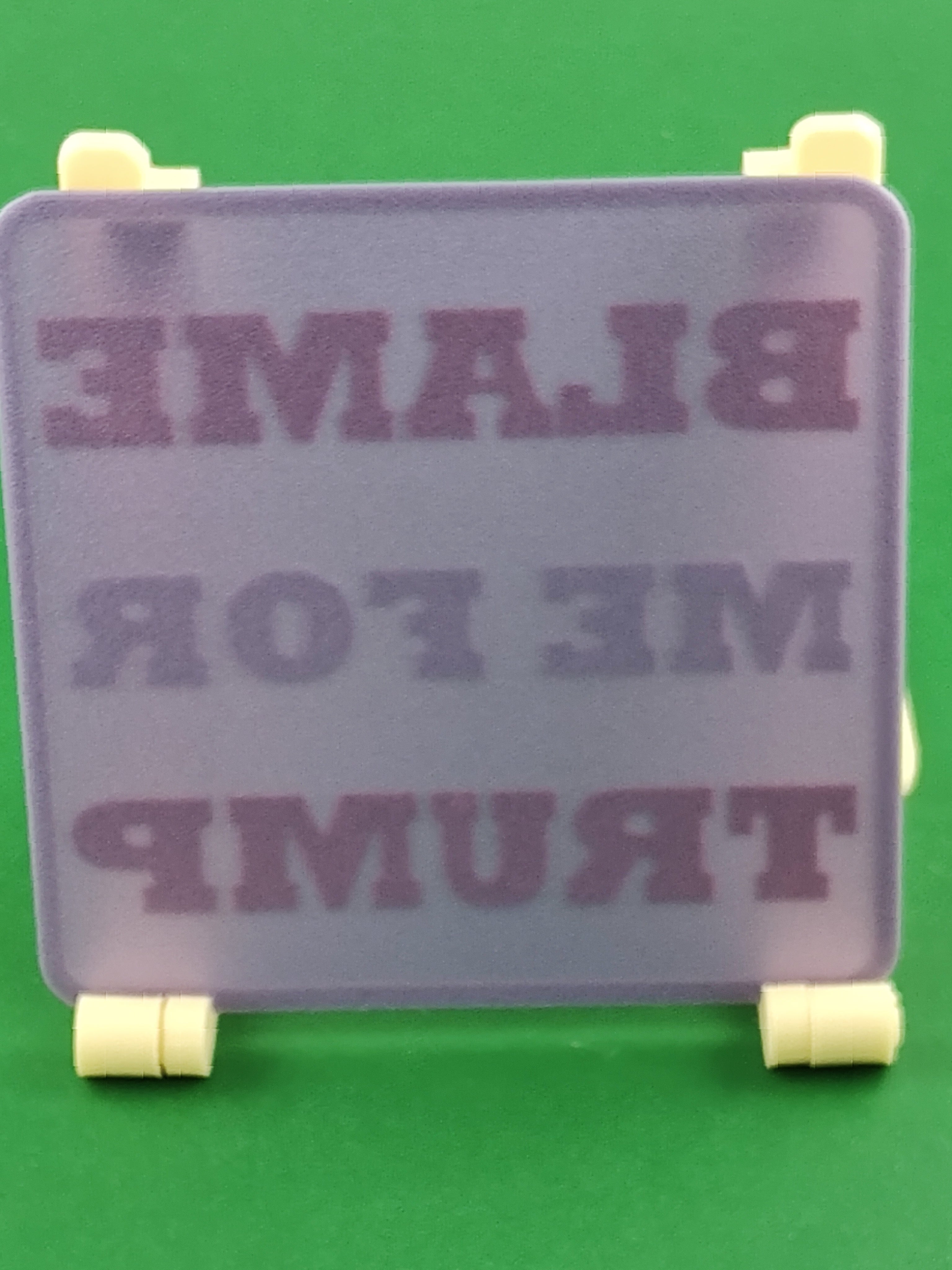 🧨 “BLAME ME FOR TRUMP” — The Accountability Coaster/Sign You Didn’t Know You Needed 🧨