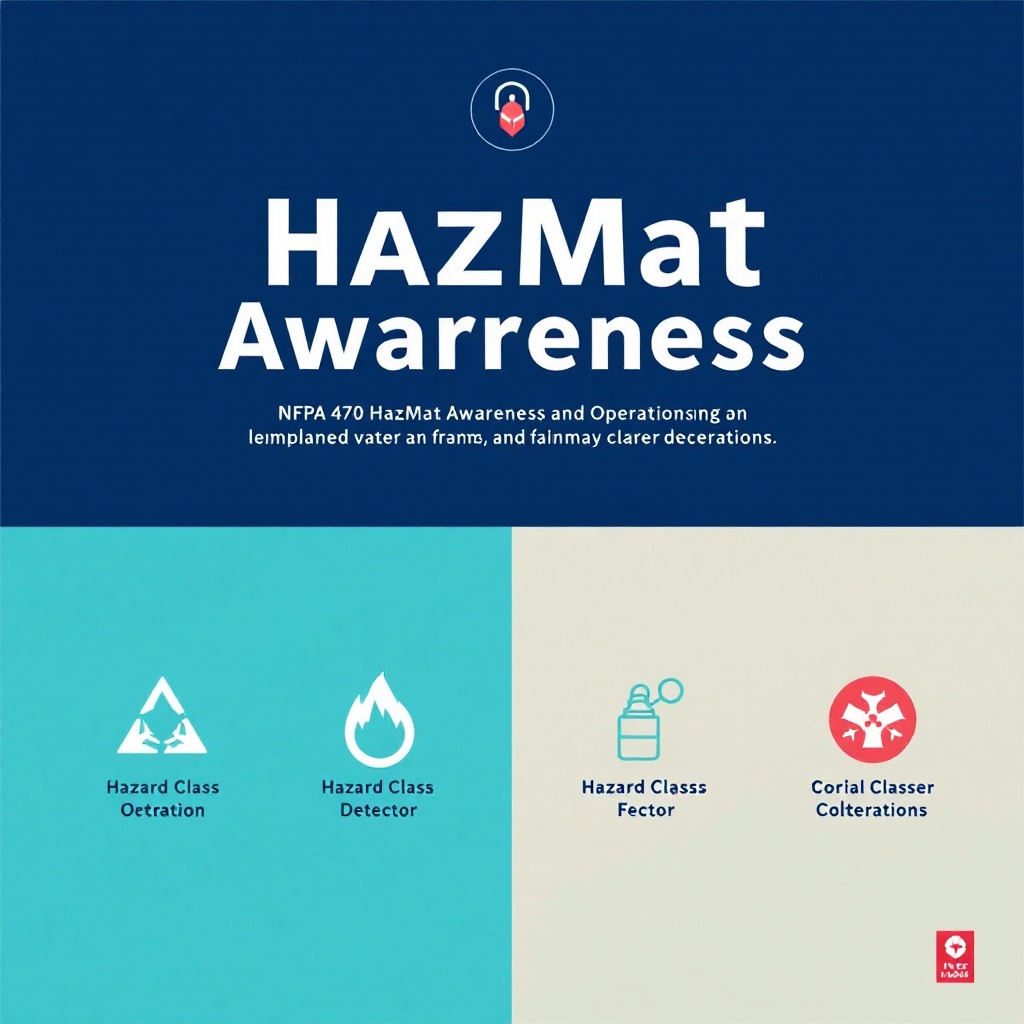 HazMat Awareness/Ops (NFPA 470)